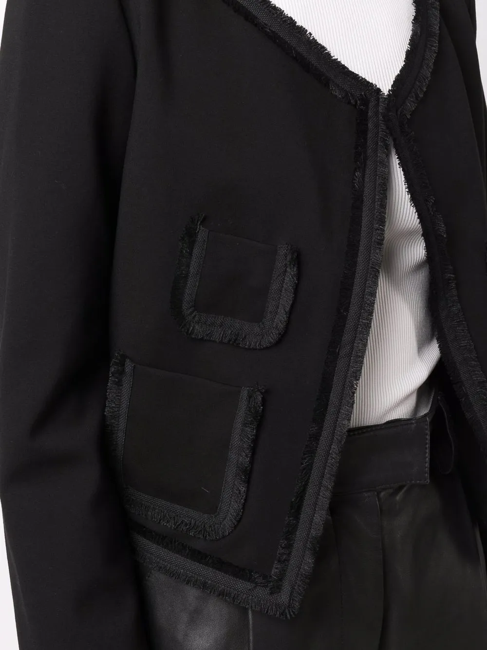 Dorothee Schumacher Cropped jack Zwart