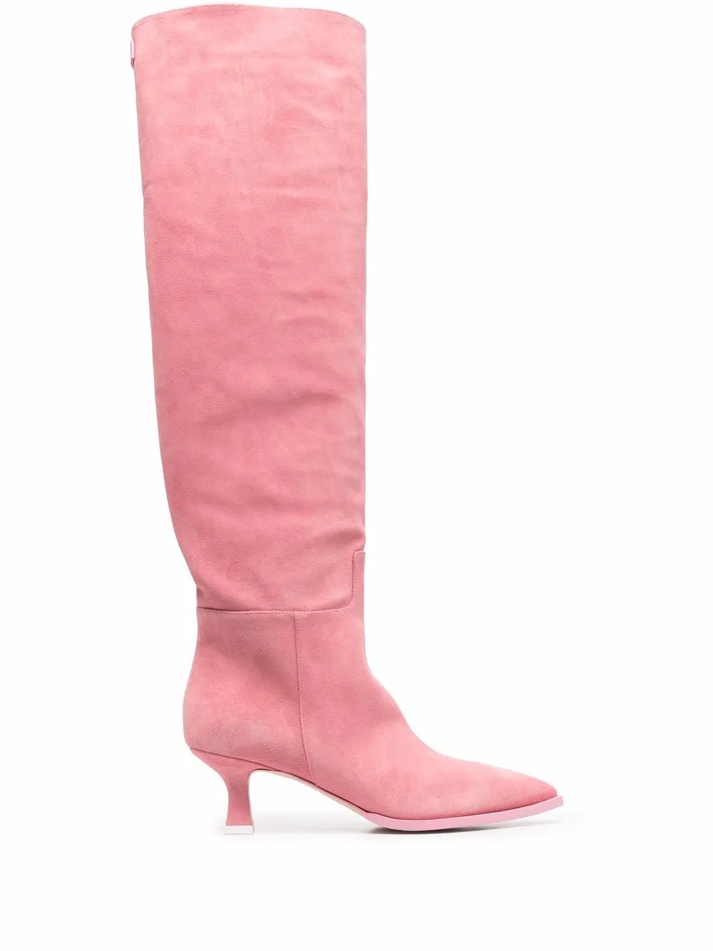 

3juin pointed-toe knee-length boots - Pink