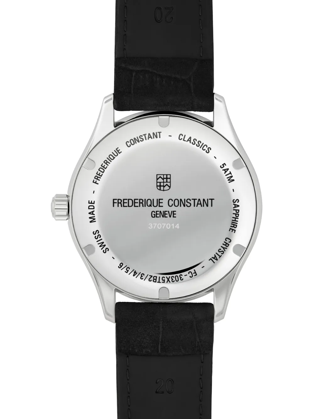  Frederique Constant Classics Index Automatic 40mm   Schwarz 