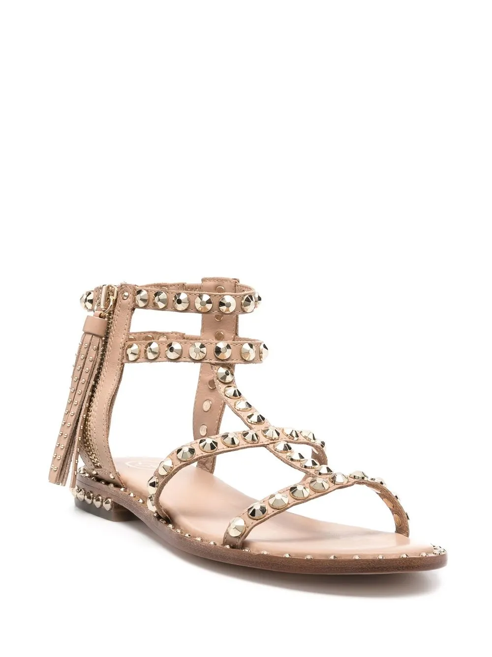 Ash Sandalen met studs - Beige