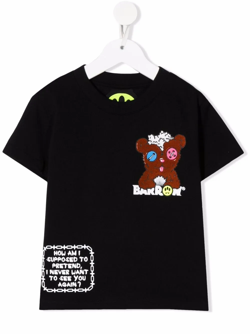 

Barrow kids logo-print cotton T-shirt - Black