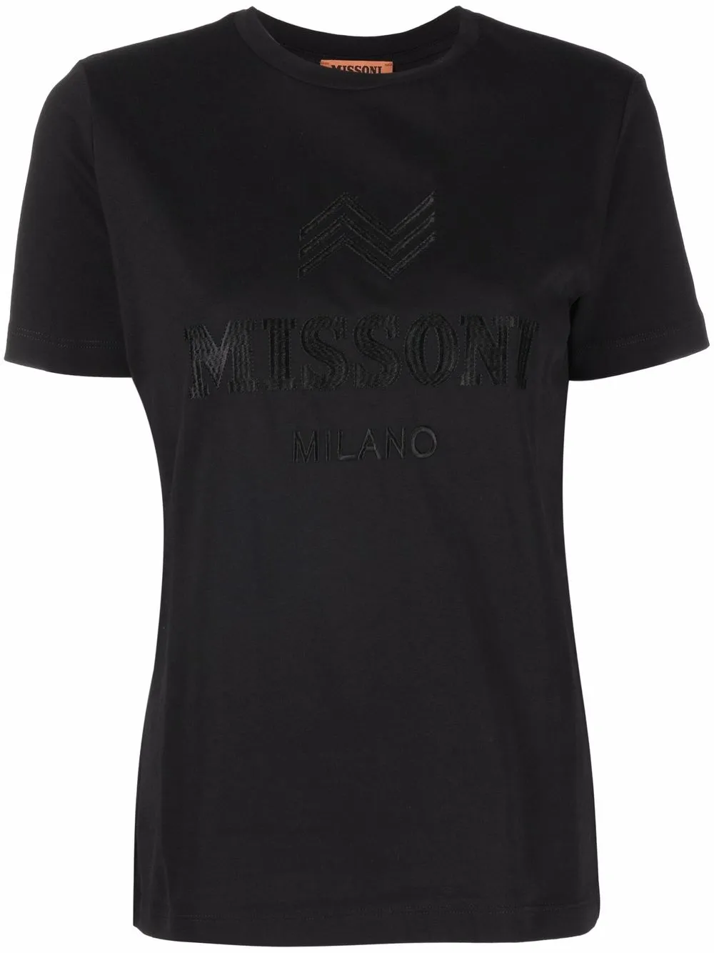 

Missoni playera con logo bordado - Negro