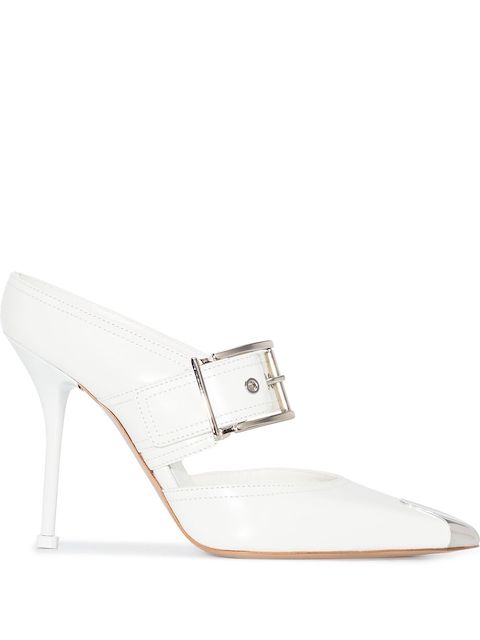 Alexander McQueen Punk 105mm mule sandals