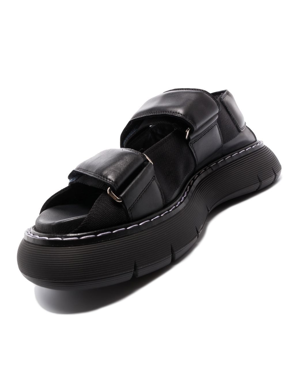 KHAITE Murray chunky sandalen - Zwart