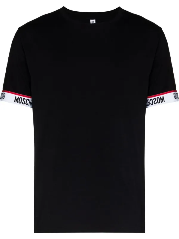 Moschino logo-tape T-shirt - Farfetch