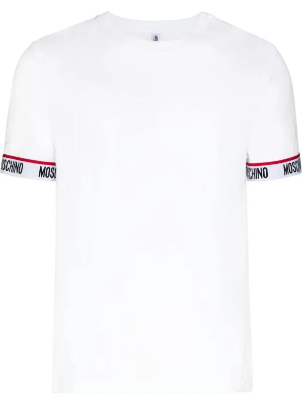 Moschino logo-tape T-shirt - Farfetch