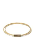 Le Gramme 15g polished yellow gold double cable bracelet