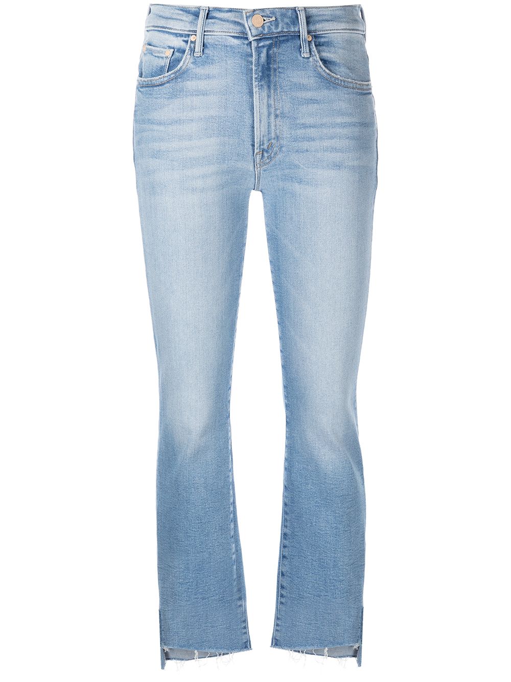 MOTHER The Insider Cropped Jeans - Farfetch