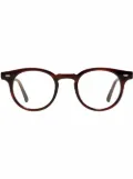 Gentle Monster Milan AB4 round-frame glasses - White