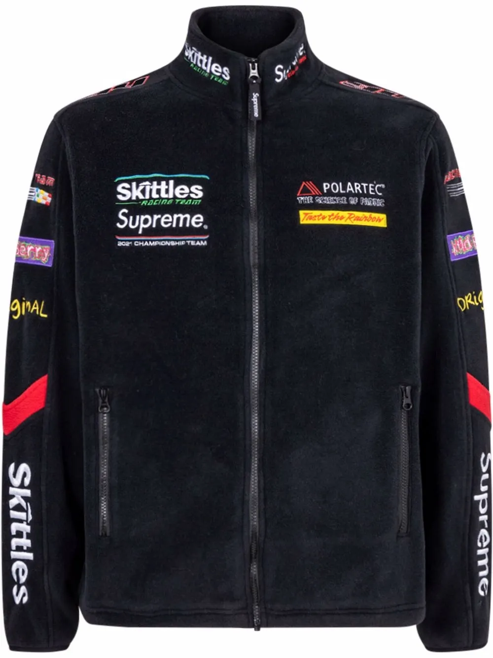 サイズUSASジャケットsupreme skittls polatec jacket