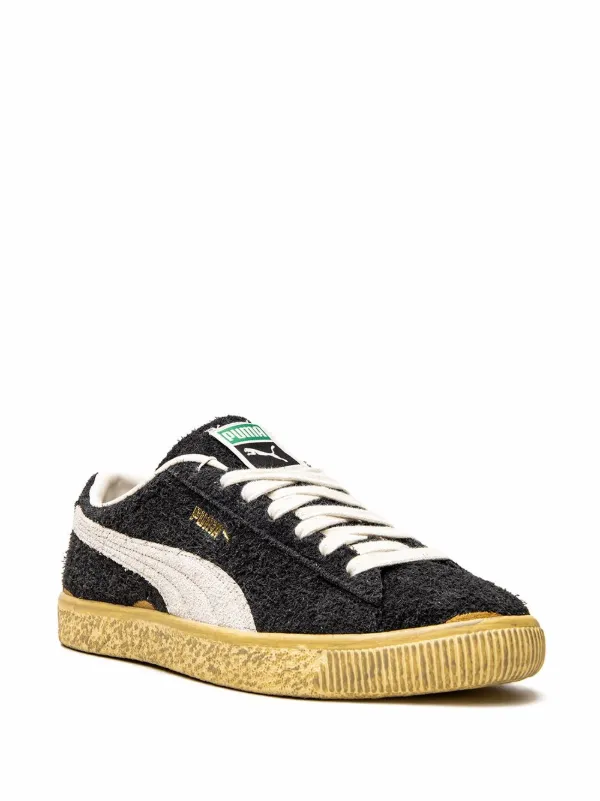 Gold hot sale suede puma