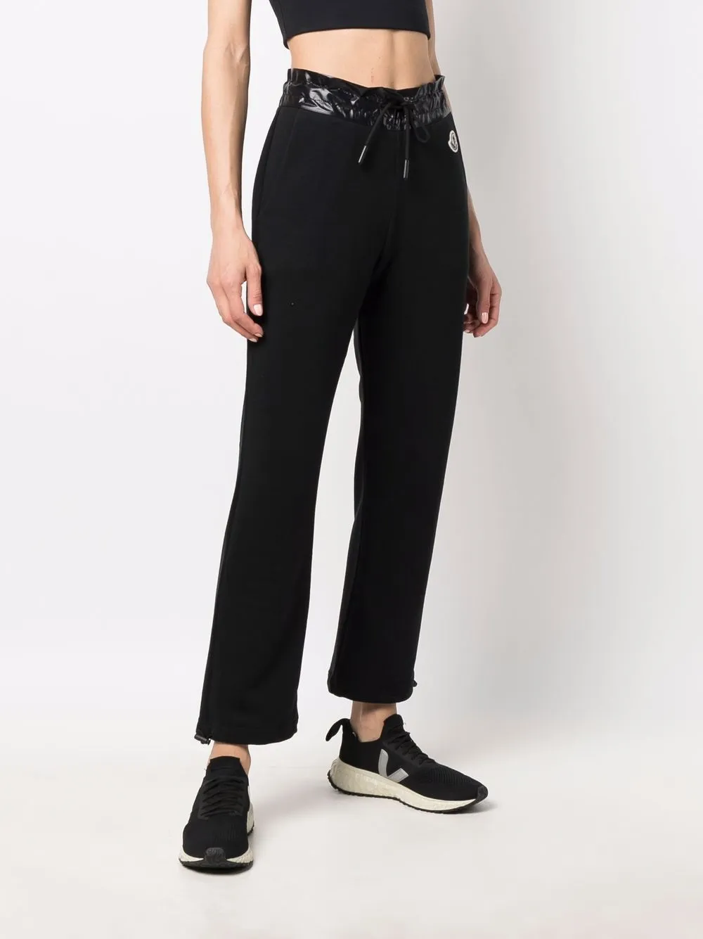 фото Moncler брюки с нашивкой-логотипом