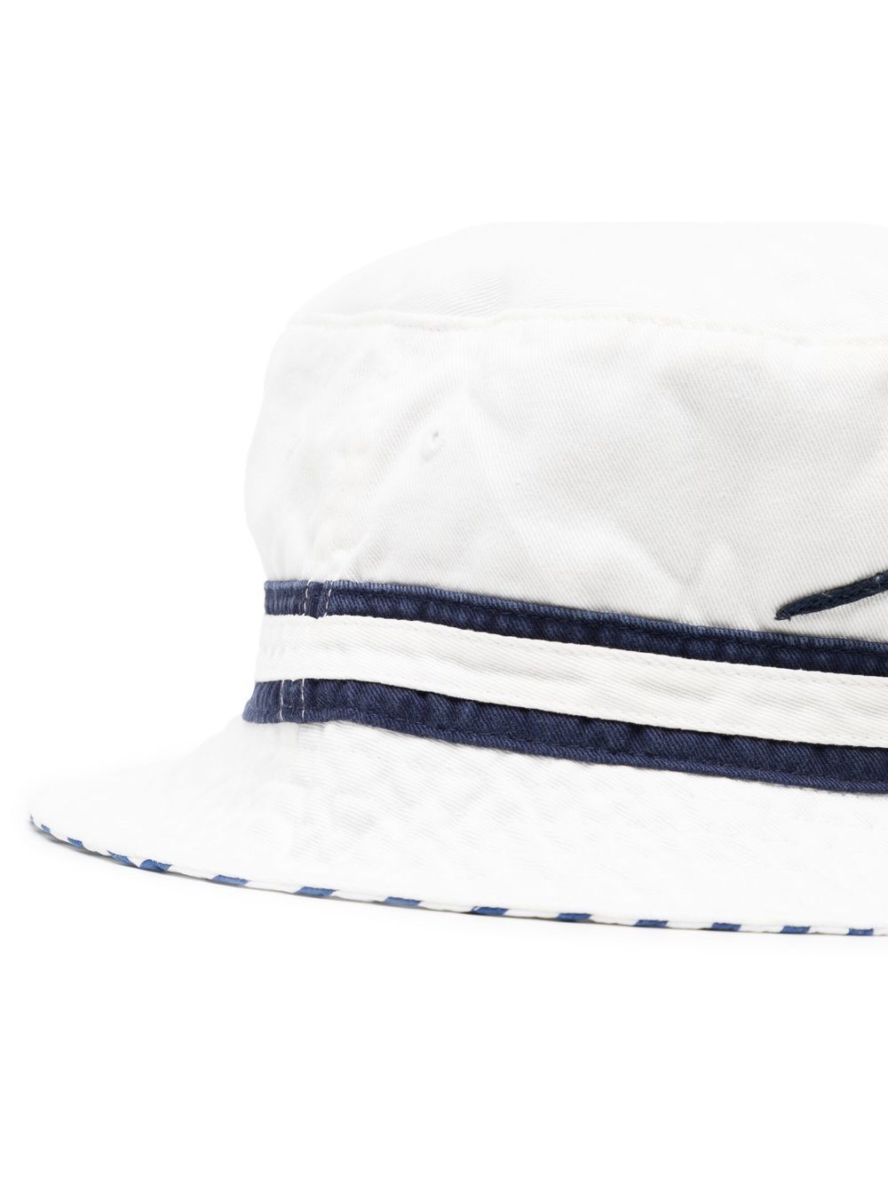 Shop Polo Ralph Lauren Logo-patch Bucket Hat In White