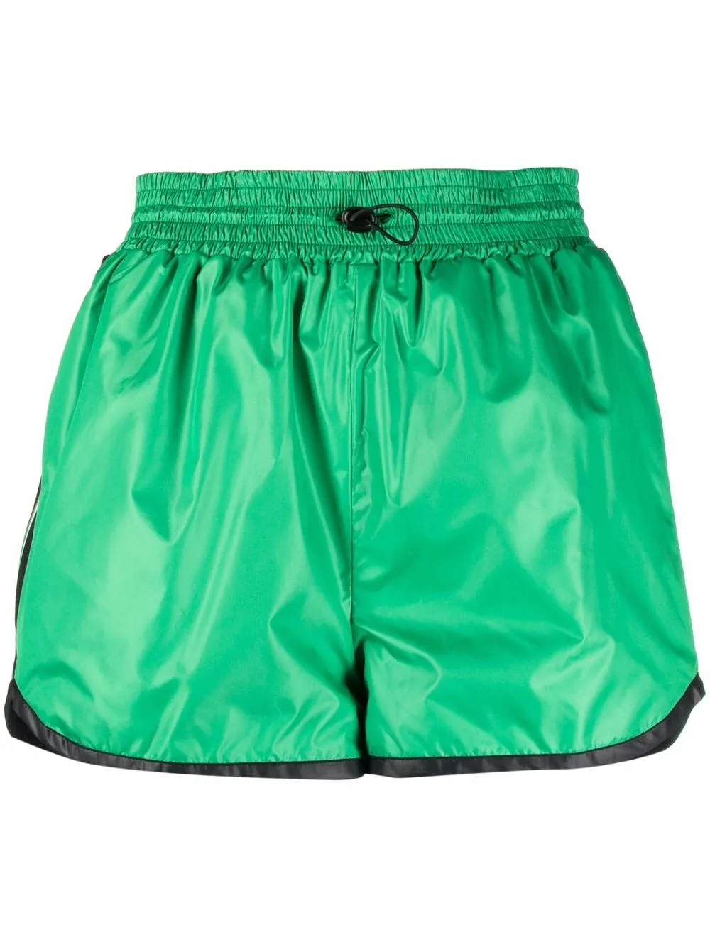 

ERMANNO FIRENZE shorts con franjas laterales - Verde