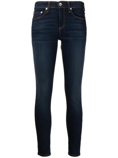 rag & bone slim-cut denim jeans