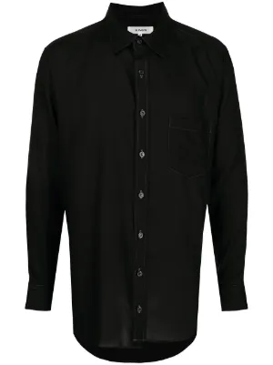 Raf Simons ボタン シャツ | ブラック | FARFETCH JP