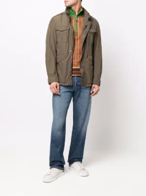 J.CREWミリタリーm51フィールドジャケットダブルジップリップストップ生地 60's U.S.Army M-51 field jacket : BUTTON UP clothing