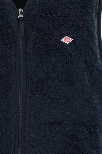 Danton High pile fleece vest blue | MODES