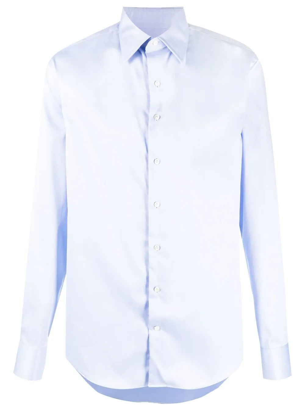 

Emporio Armani camisa ajustada con botones - Azul