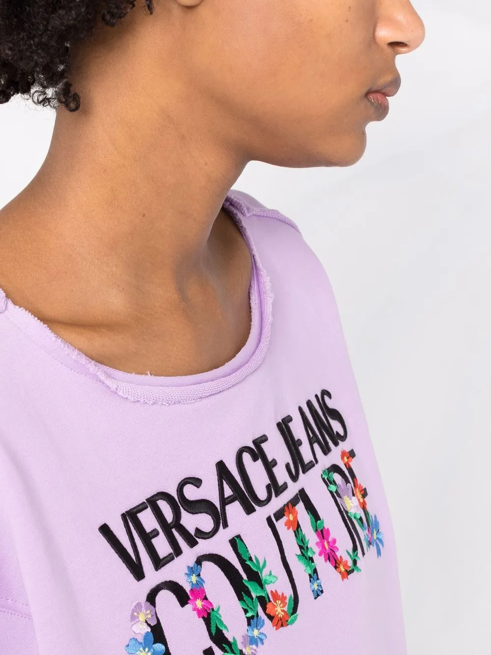 фото Versace jeans couture толстовка с логотипом