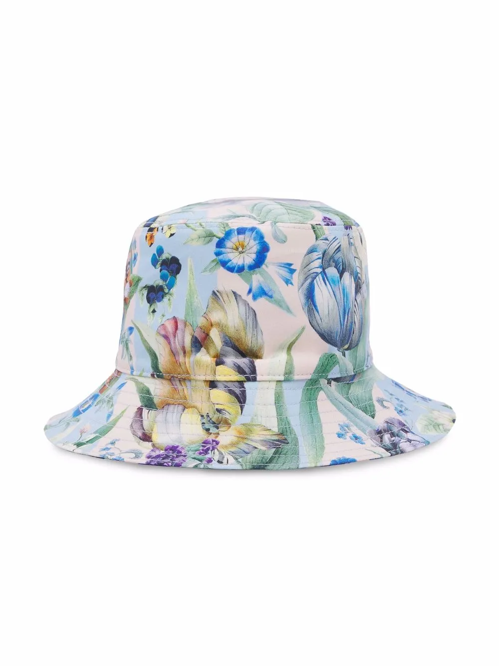 Thomas Bear Floral-Print Bucket Hat
