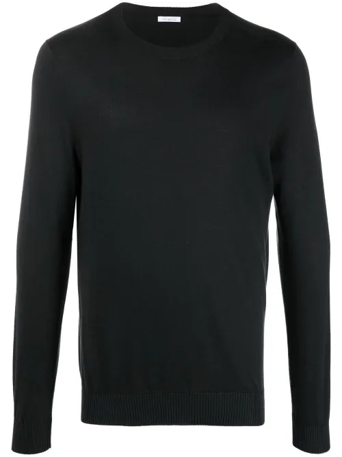 Malo pull en maille fine - Noir - Malo - Modalova