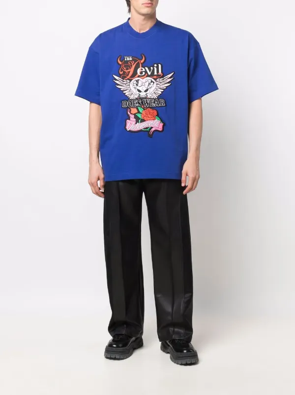 Shop VETEMENTS Devil Wears Vetements T 