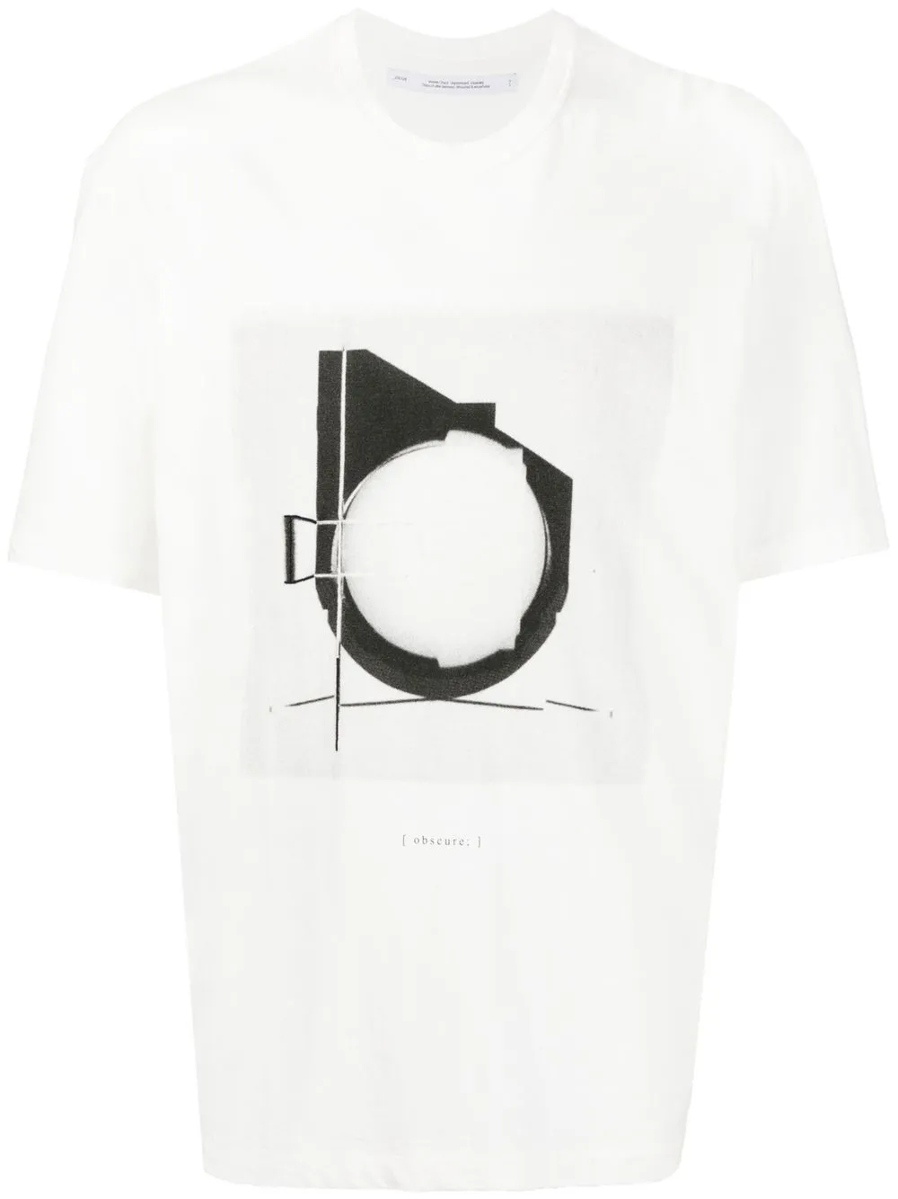 

Julius graphic-print detail T-shirt - White