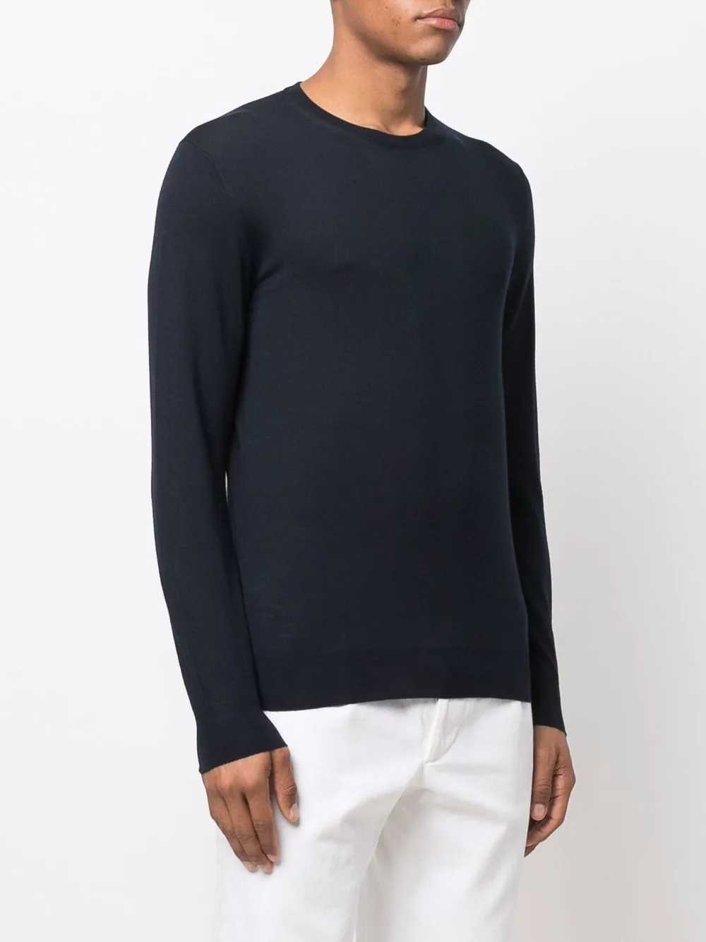  Mauro Ottaviani Pullover Mit Rundhalsausschnitt   Blau 