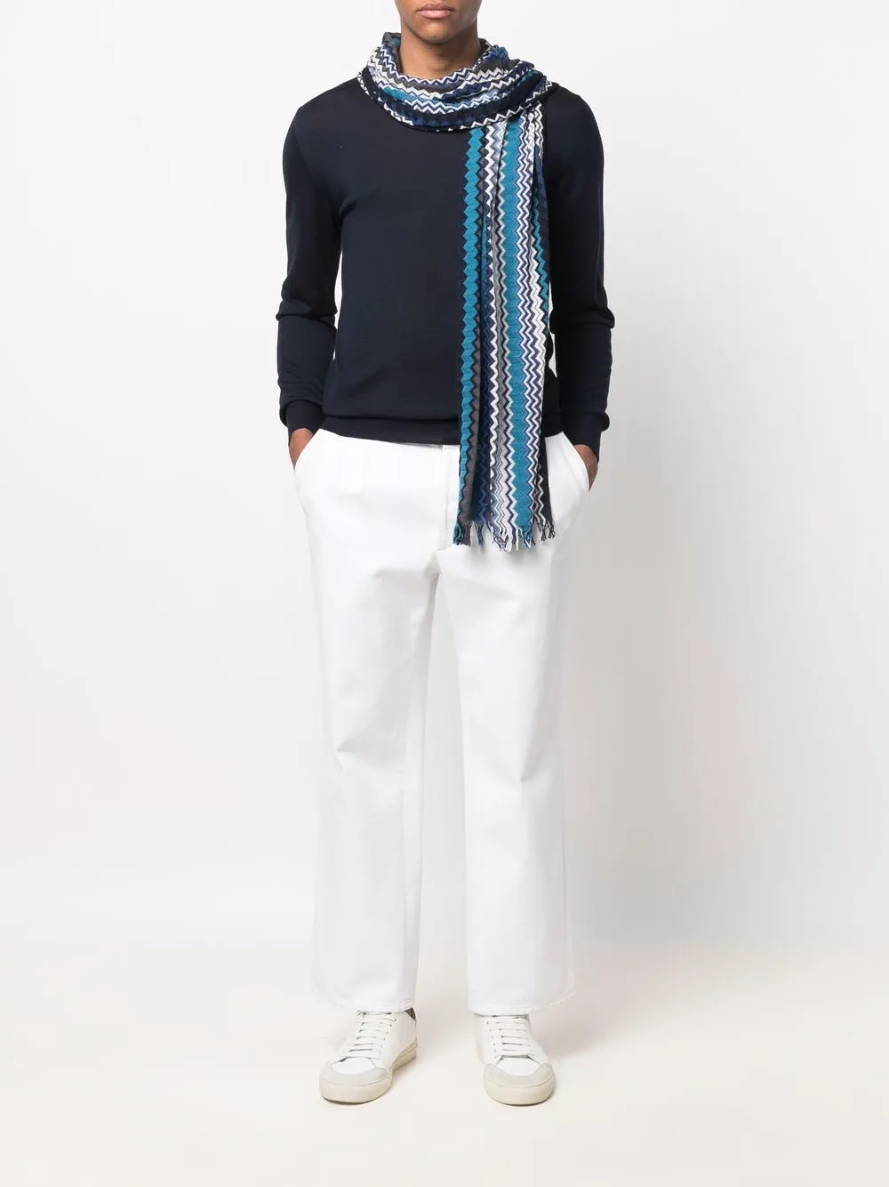 Mauro Ottaviani round neck jumper | Knitted Sweaters | Image 2
