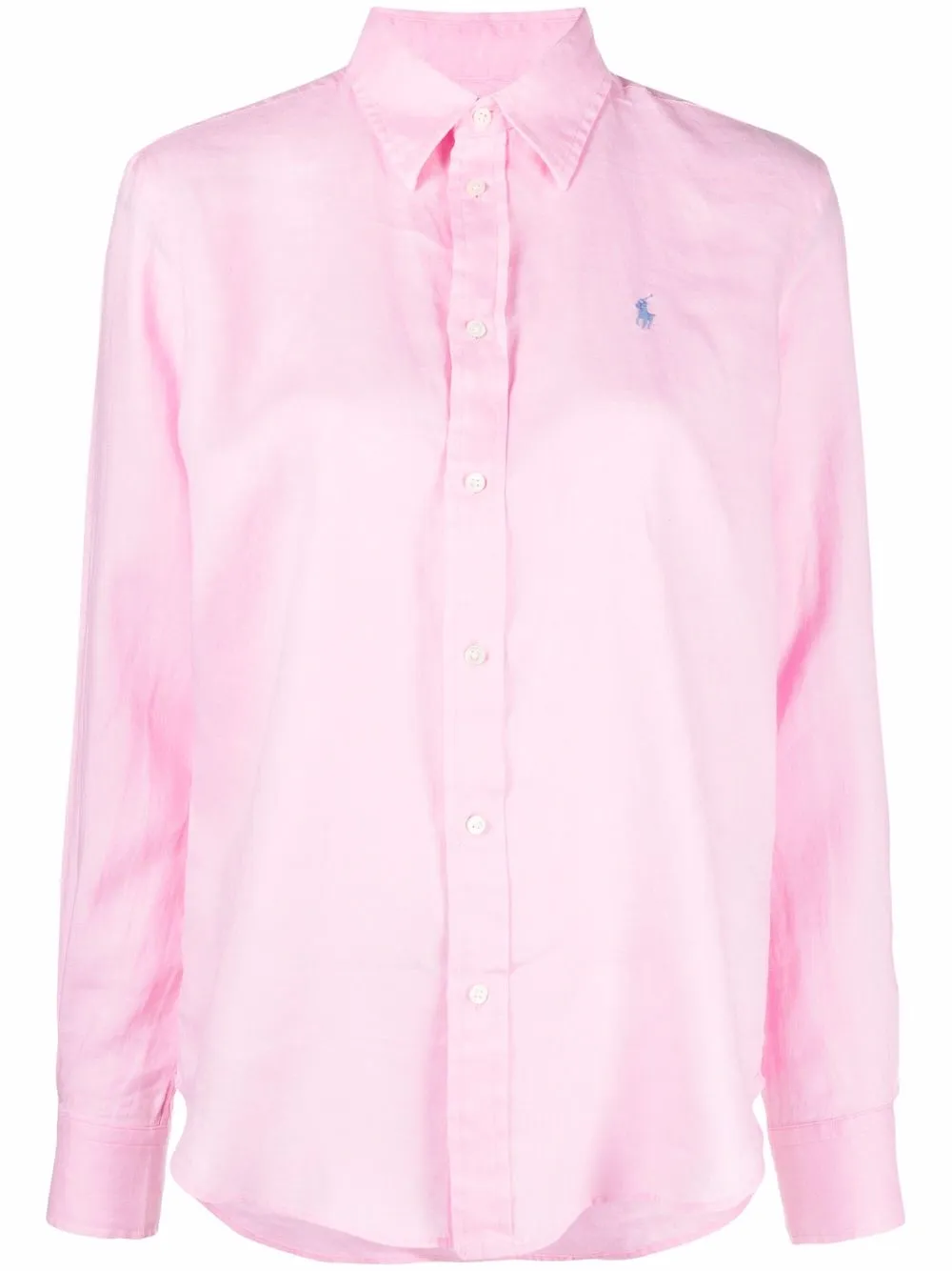 

Polo Ralph Lauren embroidered logo shirt - Pink