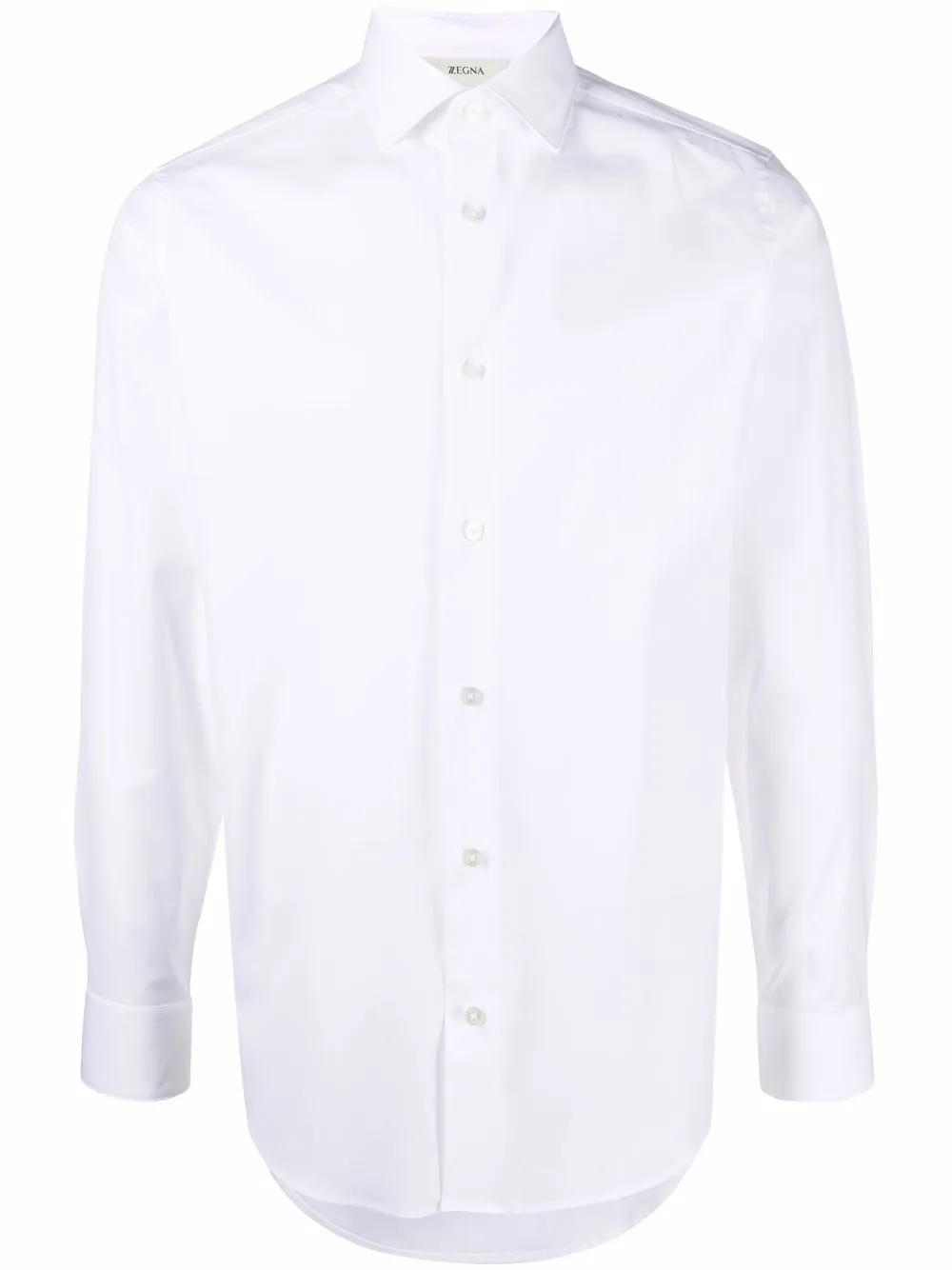 

Zegna camisa manga larga - Blanco