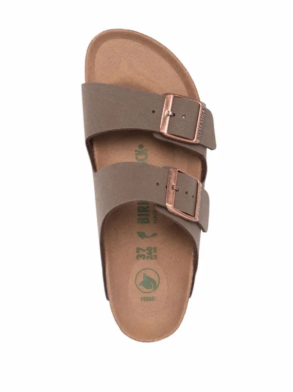 Birkenstock Arizona Vegan Sandals Brown FARFETCH IN