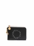 Stella McCartney logo coin zip-pouch - Black