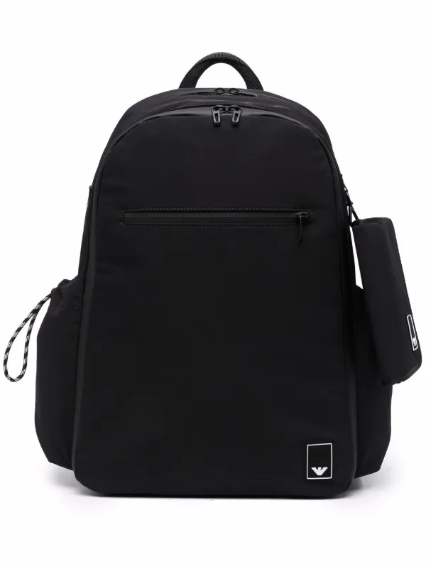 Mochila / Riñonera, EA7 Emporio Armani modelo 276171 1A902 color negro