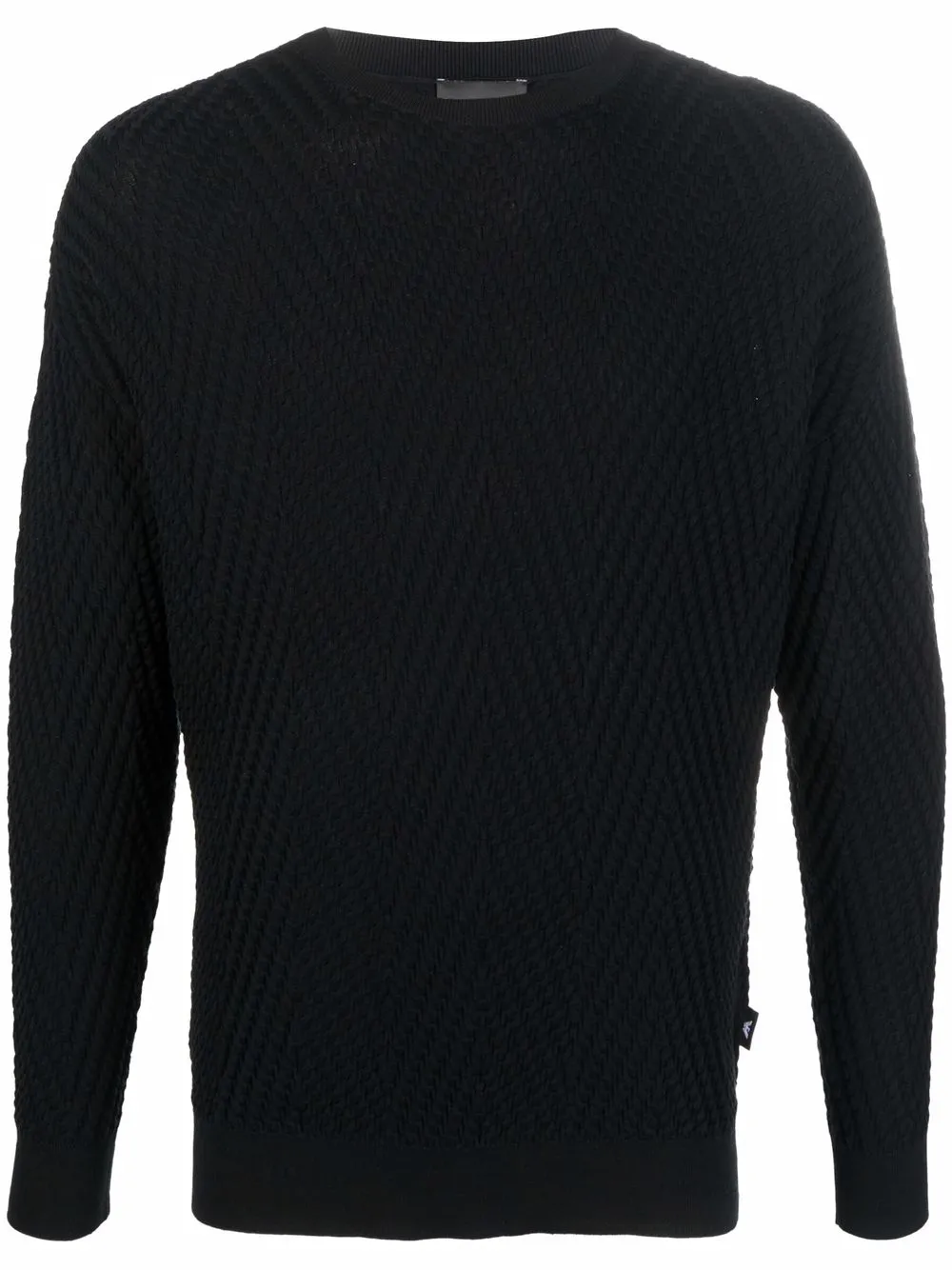 

Emporio Armani suéter con cuello redondo - Negro