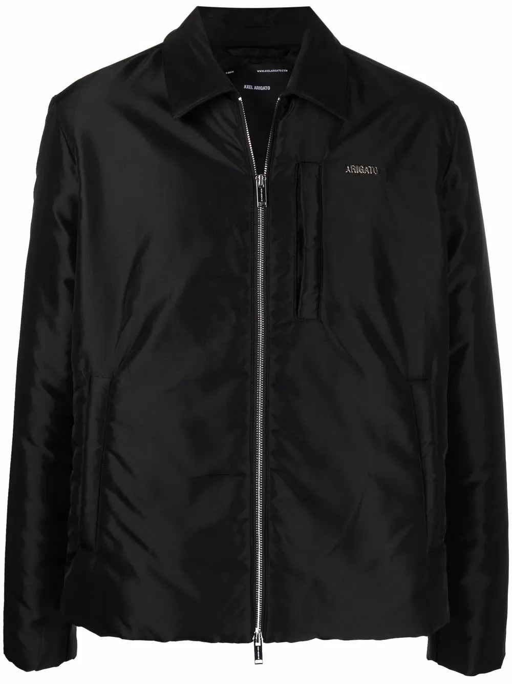 Axel Arigato padded shirt jacket - Black