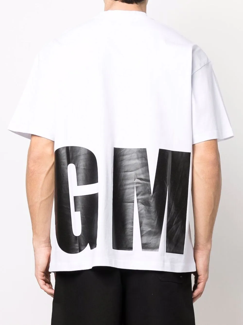 фото Msgm футболка с логотипом