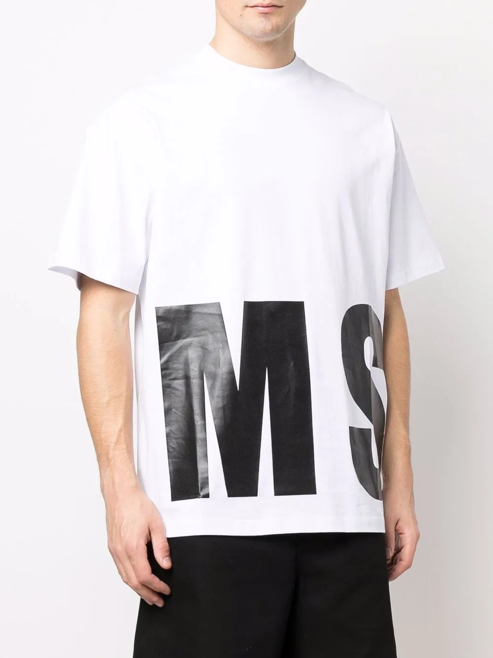 фото Msgm футболка с логотипом