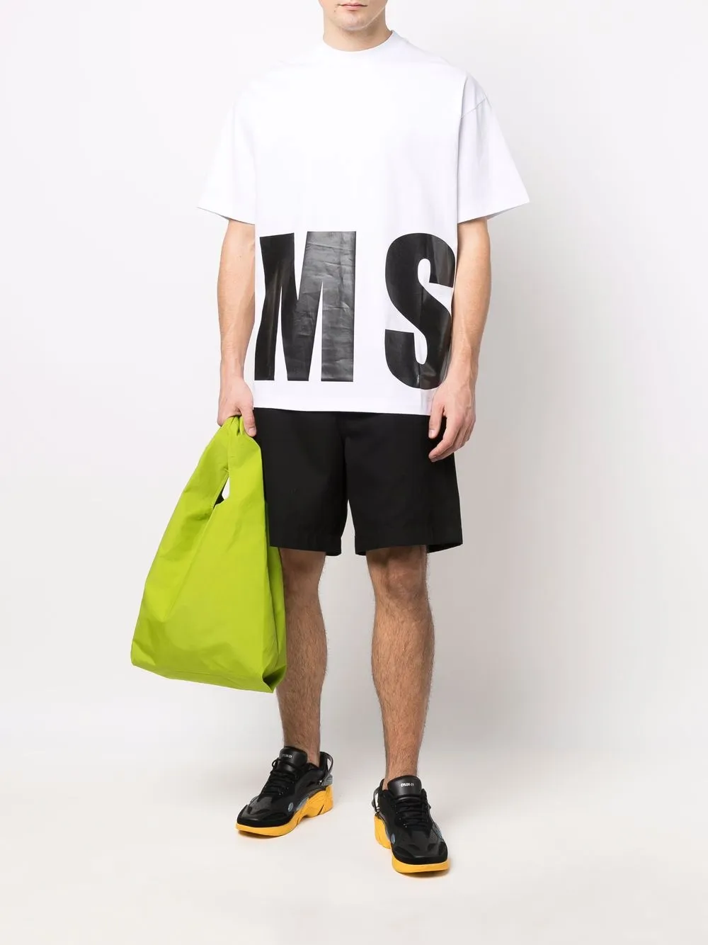 фото Msgm футболка с логотипом