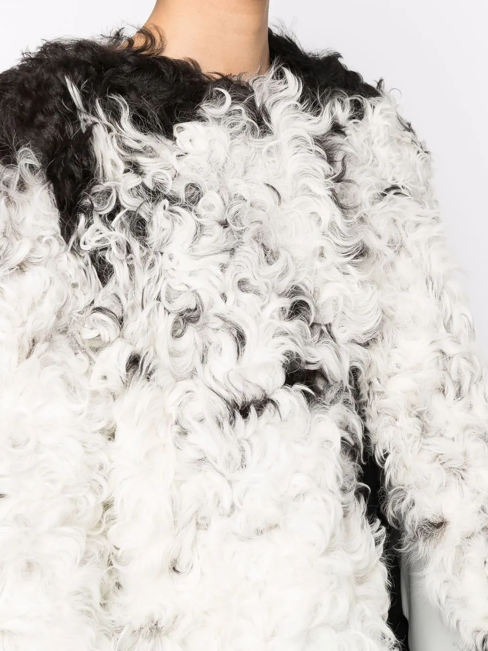 Baby shearling coat clearance