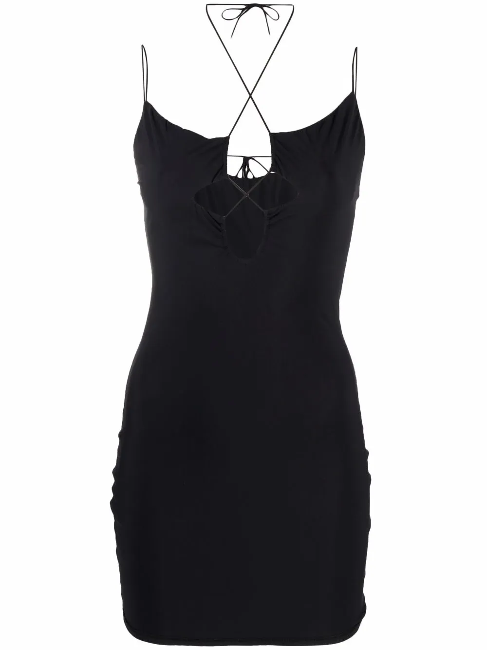 

Amazuìn vestido con cuello halter - Negro