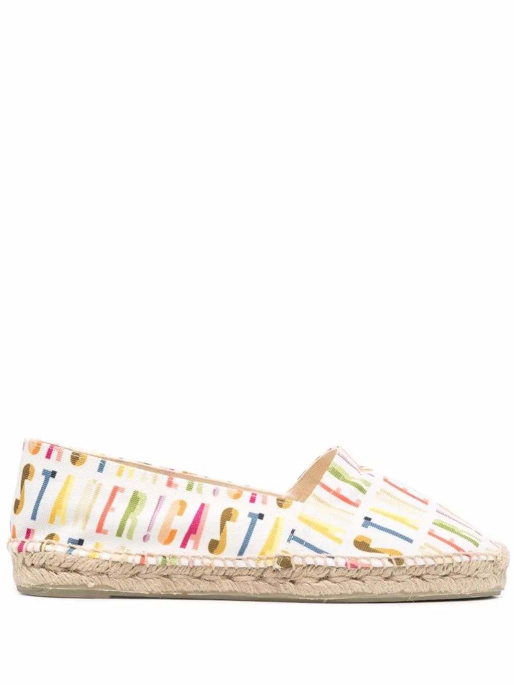 logo-print espadrilles