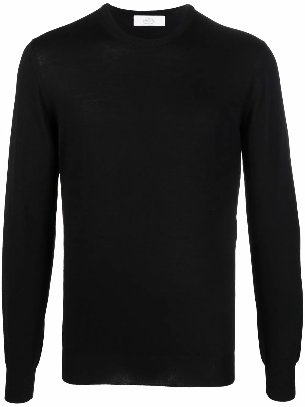 Mauro Ottaviani round neck jumper | Black | Image 1