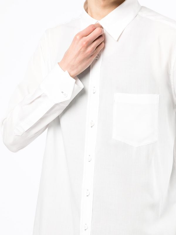 Shop sulvam classic button-up shirt with Express Delivery - FARFETCH