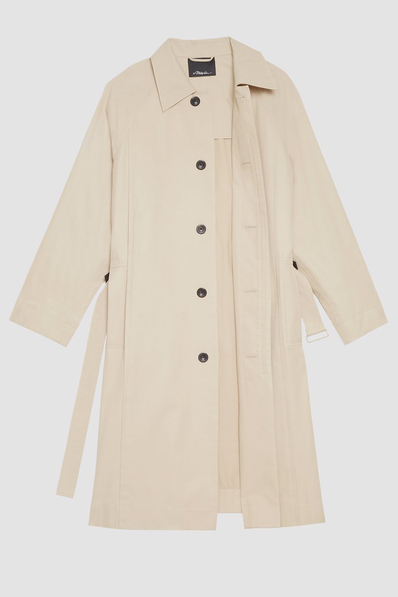 Balmacaan Trench Coat in neutrals | 3.1 Phillip Lim Official Site