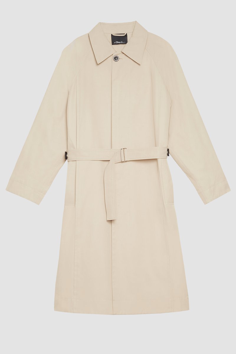 Balmacaan Trench Coat in neutrals | 3.1 Phillip Lim Official Site