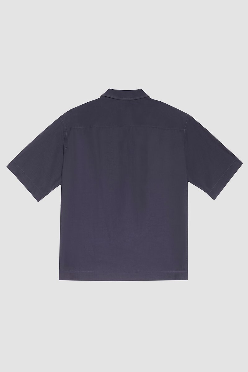 Half Zip Polo Shirt-black #0 Half Zip Polo Shirt, half-zip polo shirt from 3.1 PHILLIP LIM featuring black, cotton blend, polo collar, half front zip fastening, short sleeves, chest welt pocket and straight hem.- 6