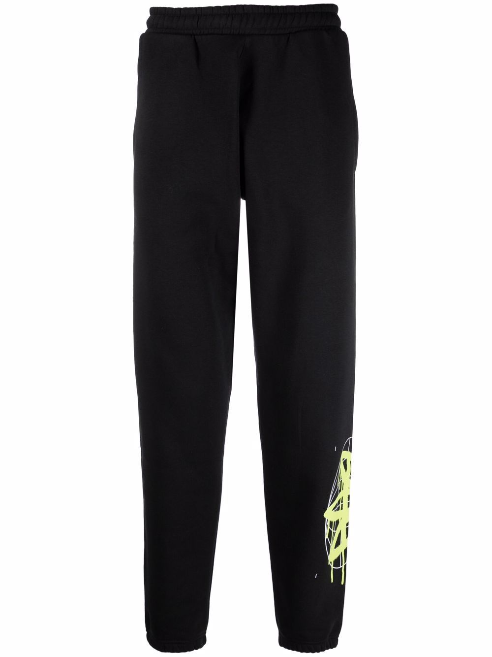 trefoil linear sweatpants