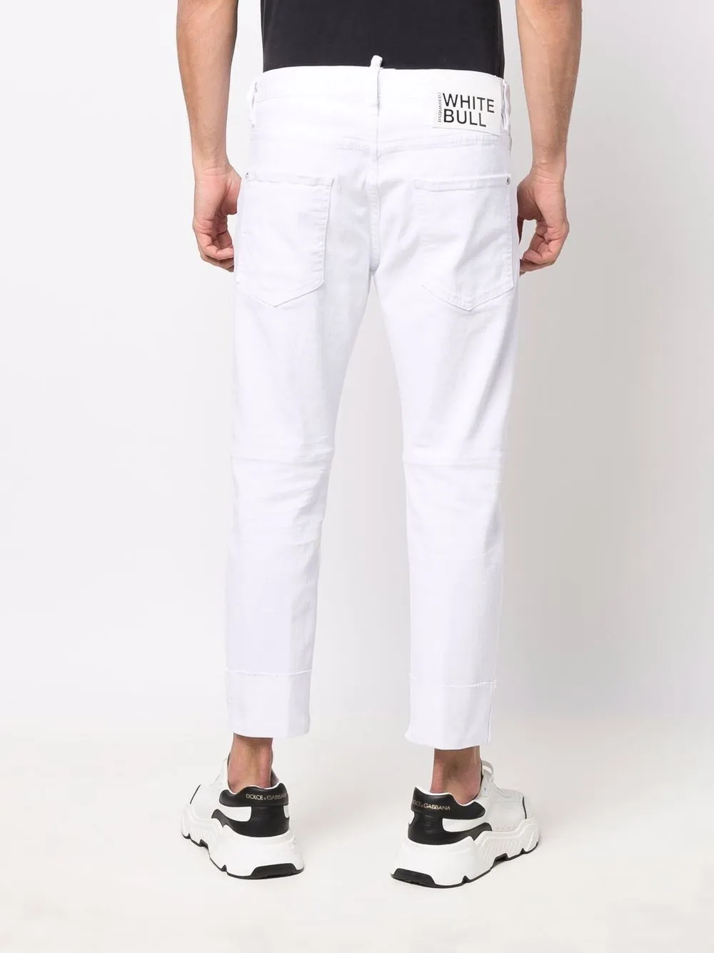 фото Dsquared2 укороченные джинсы прямого кроя